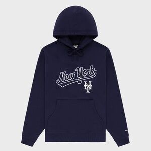 Aime Leon Dore Navy New York Mets Navy Hoodie size Medium and Large New